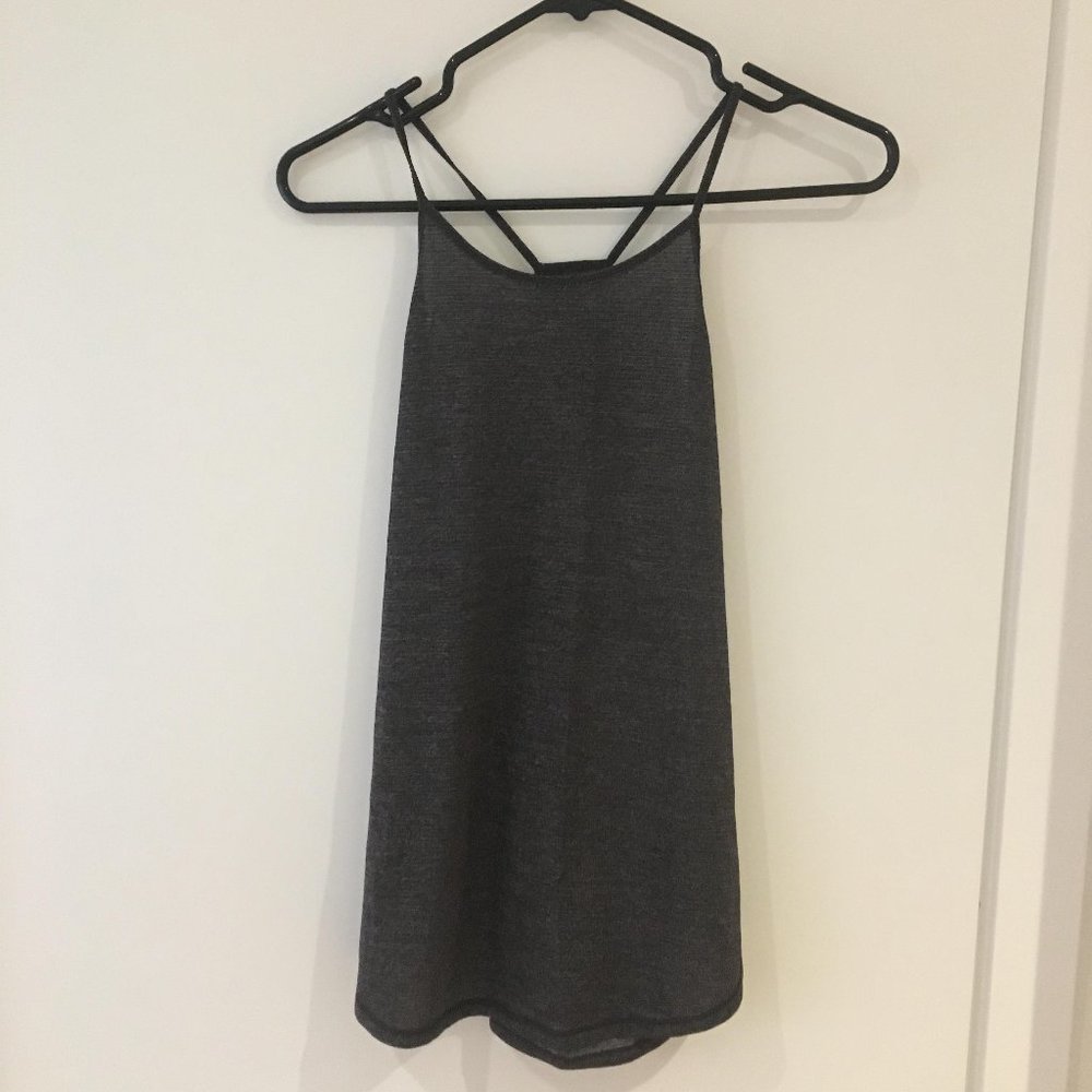 Lululemon salt and pepper workout tank